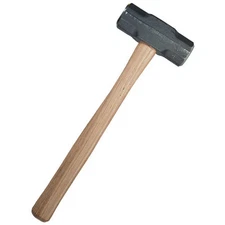 Ken-Tool 37302 Double-Faced Sledge Hammer, 2 lb High Carbon Steel Head