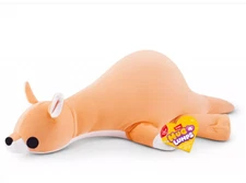 Hug-A-Lumps JESS KANGAROO by ZURU, Weighted Medium, 3.3 lbs -- NEW W/ TAGS