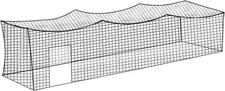 Nylon Baseball Batting Cage Netting - NET ONLY - Not Include Poles and Frame Kit