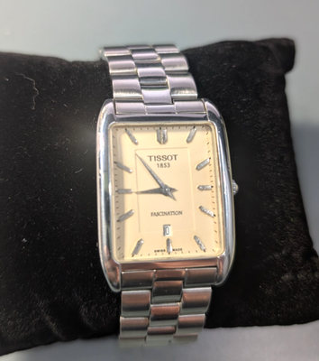TISSOT 1853 FASCINATION Mens T845. Nice Overall. Runs Well. Fit's