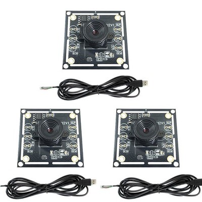 3x 100-Grad-Kameramodul 1 MP HBV OV9732 30 FPS Kamera Set + 2m USB Kabel