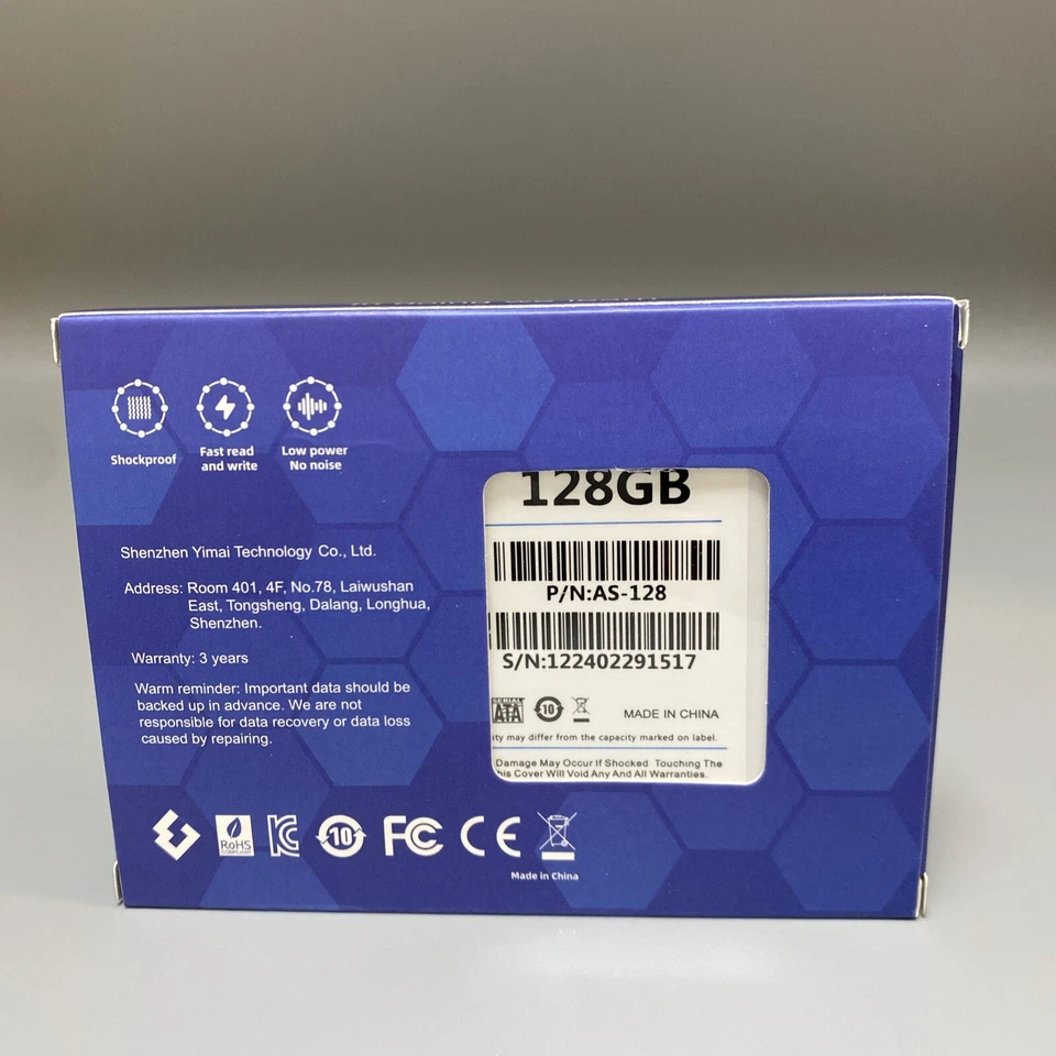 ACOS SSD Hard DiskDrive "2.5 Sata 3 Internal Solid State Drive For Laptop  128GB - Image 3 of 4