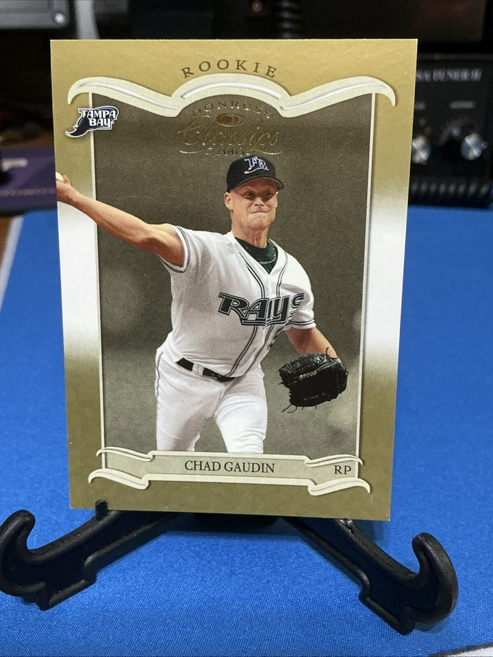 2003  Donruss Classics #210 Chad Gaudin Rookie #d /1000! Tampa Bay Rays - Image 4 of 4
