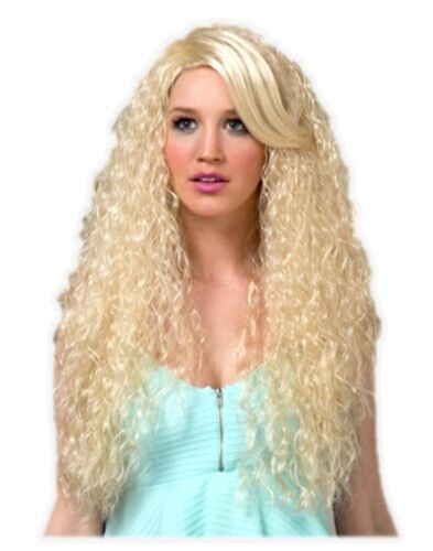 High Quality Blush Nova Cali Blonde Long Curly Costume Wig Adult Fantasy Style - Afbeelding 1 van 2