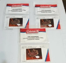 3- Coleman Toe Warmer ( 2 pk ) New in Package
