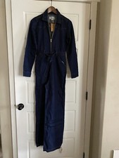 reformation womens olivia denim jumpsuit carmel size 4 198