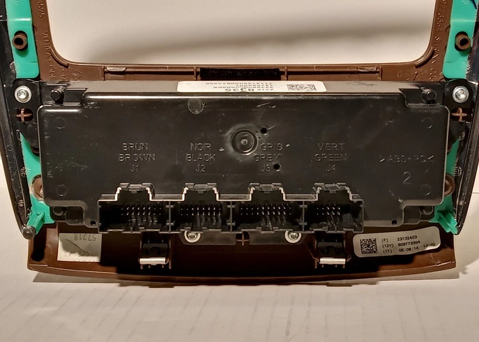 2015 BUICK ENCLAVE TEMPERATURE CONTROL PANEL, 23158335 - Изображение 2 из 4