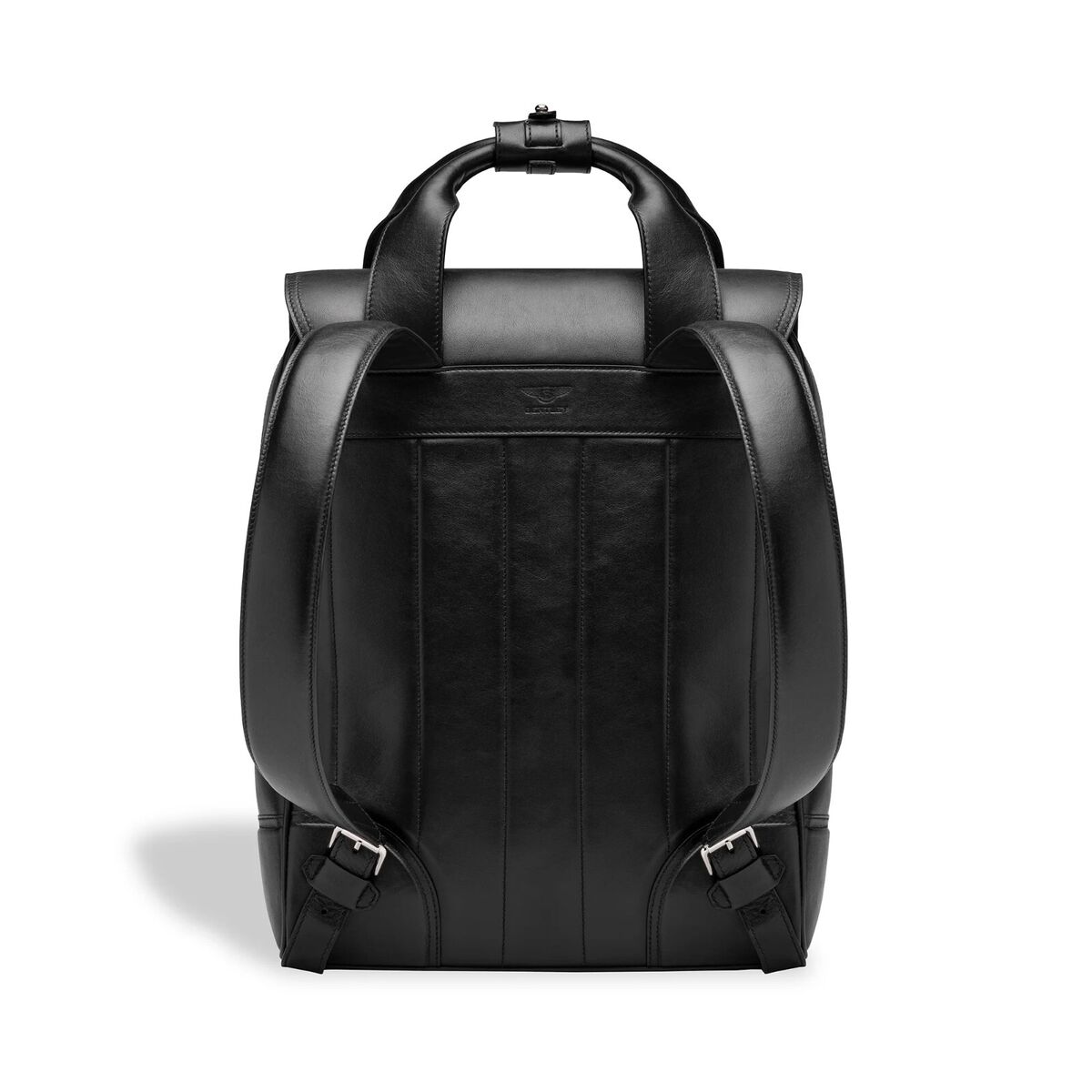 BENTLEY レザー バックパック グレー/レッド BENTLEY レザー