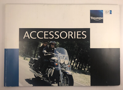 2007 Triumph Motorcycles Accessories 82 Pages | eBay
