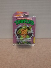 Hot Wheels Teenage Mutant Ninja Turtles Donatello ROADSTER Nickelodeon Bent Card