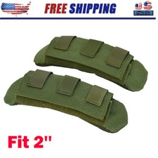 2x Green Shoulder Strap Pad Vest Shoulder Backpack Strap Pads Fit 2'' NEW