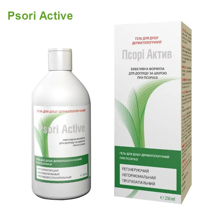 Dermatological AntiInflammatory Shower Gel for Psoriasis, 250 ml