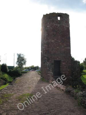 Photo 6x4 Looking along the Old Exe Bridge Exeter A view along the top of c2010