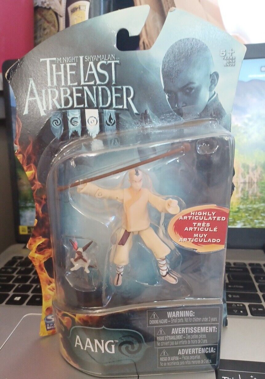 The Last Airbender AAMG 3 3/4 INCH FIGURE SEALED 2010 SPINMASTER 