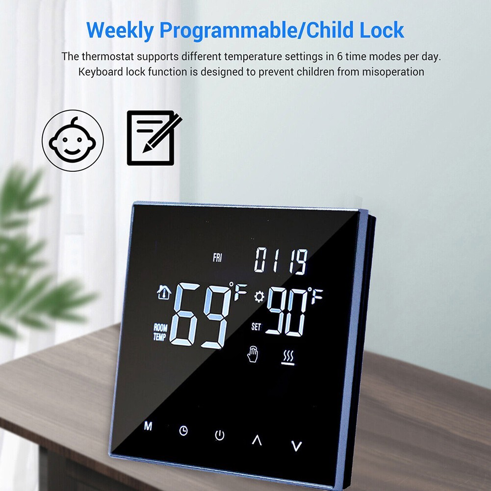 Smart Thermostat with WiFi Control Convenient Heating Solution for Any Room-image