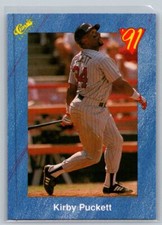 💎1991 Classic I Baseball #T57 Kirby Puckett - Minnesota Twins💎