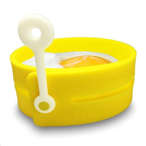 EggXact Adjustable Silicone Egg Ring / Food Ring for Baking Molding & Presenting eBay