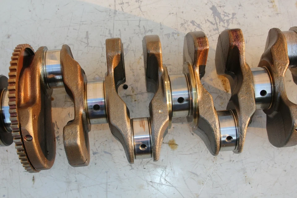 KIA HYUNDAI 2010-2018 MOTOR 2,4 L CIGÜEÑAL CIGÜEÑAL (necesita pulido) (206) Foto 3 de 4