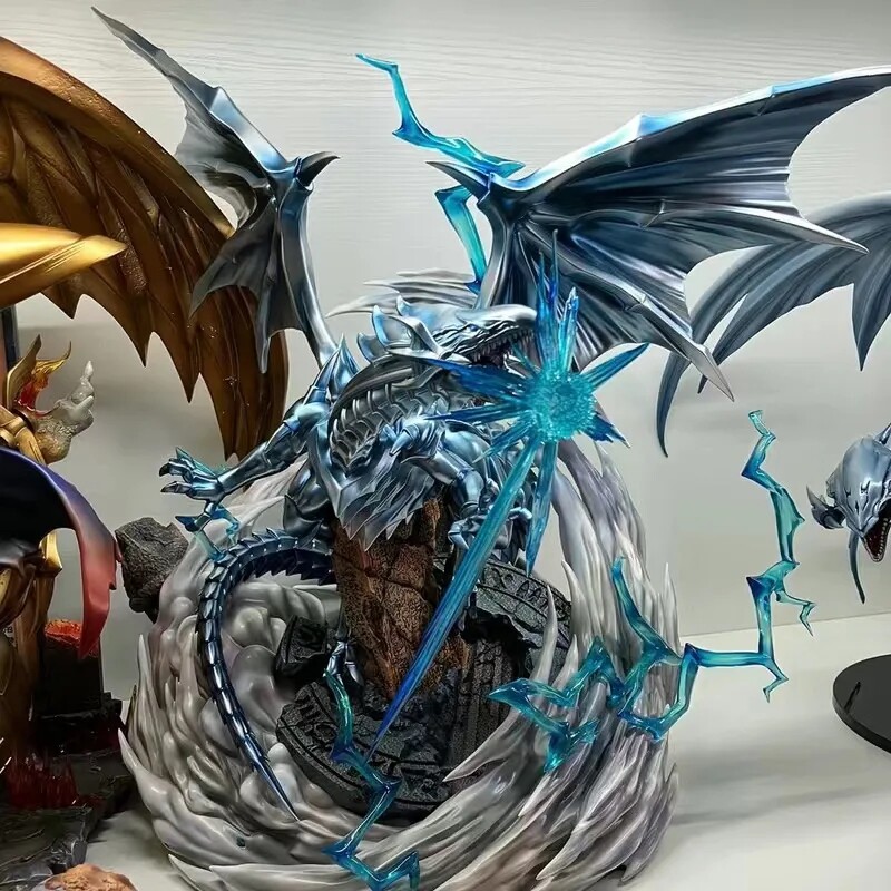 遊戯王ガレージキット　Blue Eyed White Dragon フィギュア MX Studio Yu-Gi-Oh! Blue-Eyes White Dragon Figures Statue Model