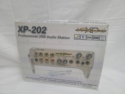 Xp Sound USB Audio Station Voice Overs And Sound Track Editing