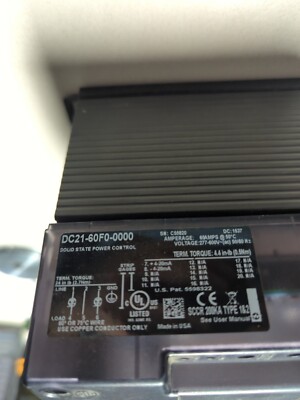 Watlow DC21-60F0-0000 Power Control