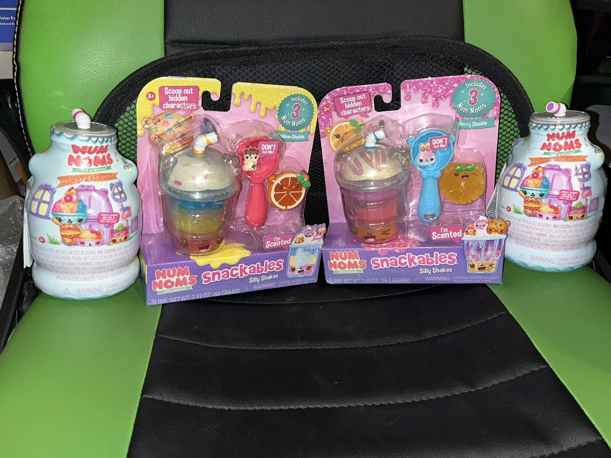 Num Noms Snackables Silly Shakes- Berry Slushie, Multicolor