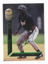 1994 Signature Rookies Draft Picks Signatures #98 Rondell White RC Auto SP