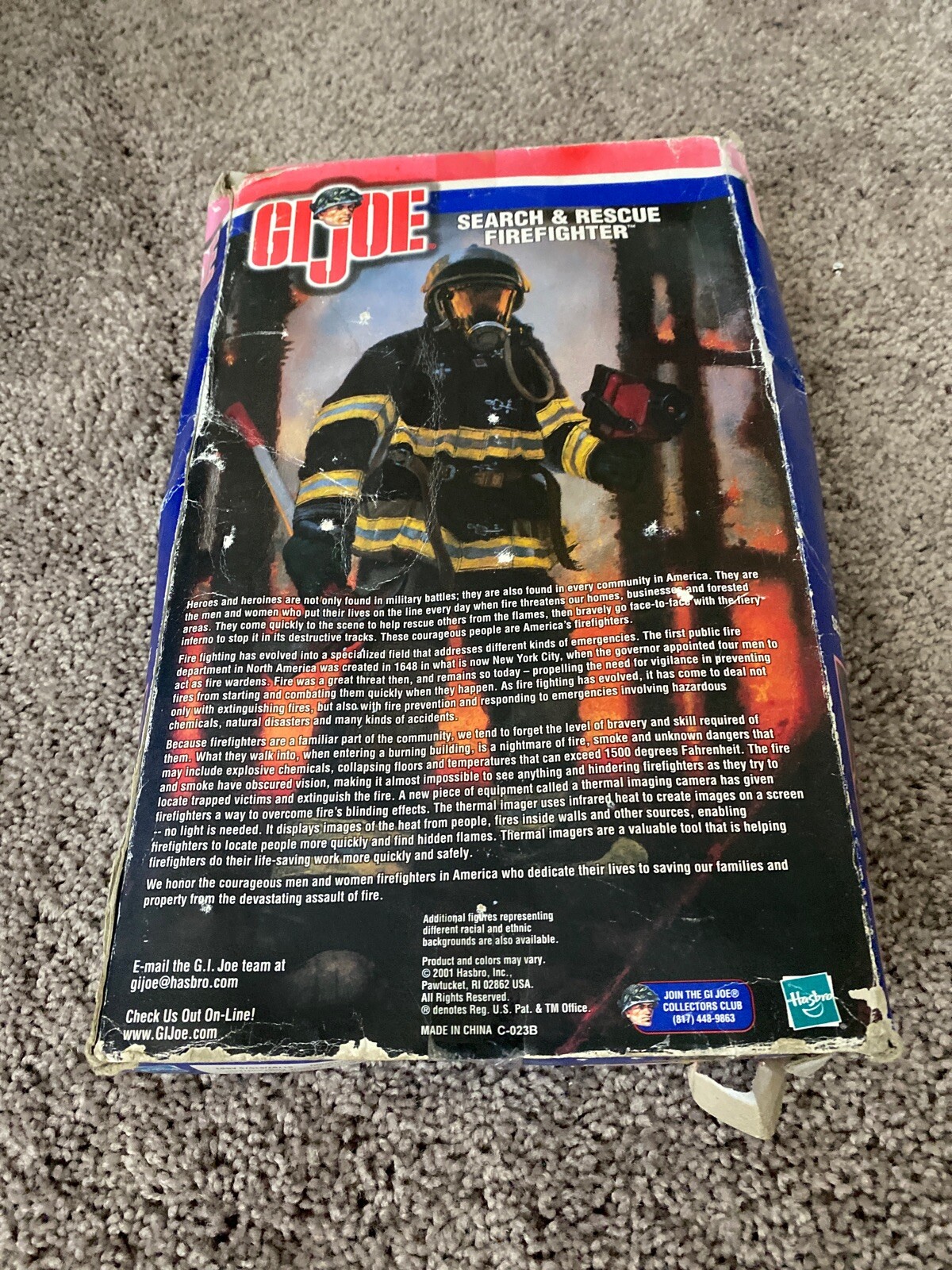 gi joe search and rescue firefighter