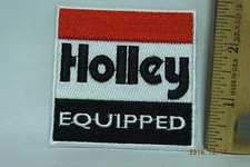 Holley Equipped Patch  Iron-On Embroidered Pa...