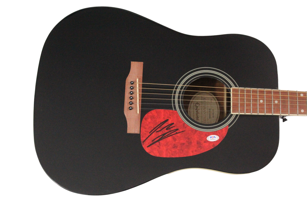 Jordan Davis Autographed Signed Gibson Epiphone Guitar - Bluebird Days w/ PSA COA 