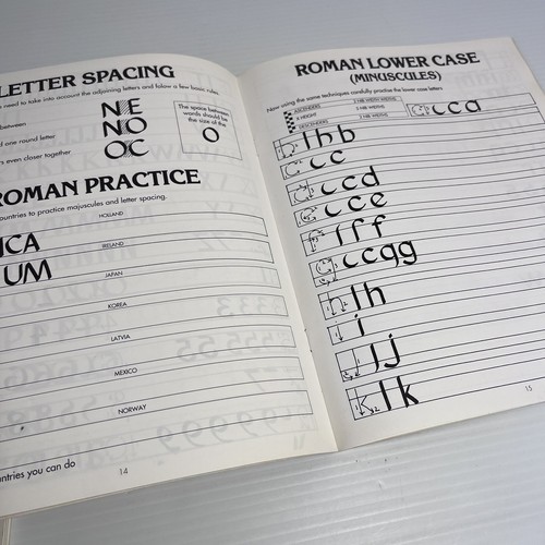 Calligraphy: A Handbook for Beginners Beverley Amos 1999 PB + Students Workbook - Picture 12 of 17