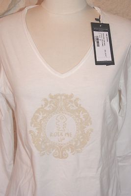 Haut Blanc Femme Taille 1 - Marque Diplodocus - Neuf Avec étiquettes - Coton
