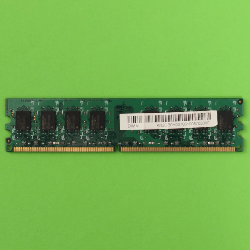 2GB Elpida DDR2 PC2-6400 800Mhz CAS6 2GB Memory RAM GU342G0ALEPR692C6F1 - Image 2 of 4