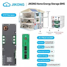 JK-PB2A16S30P 8S 16S 300A Inverter BMS Active Balancer 2A forHome Energy Storage