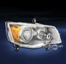 For 2008-16 Town&Country/2011-19 Grand Caravan Headlight Chrome Passenger Right