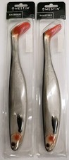 2- Westin Shadteez Paddle Tail LIVELY ROACH  10-5/8" Giant Swimbait VALUE BUY