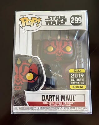 Star Wars Darth Maul 2019 Galactic Convention Funko Pop! 299 in
