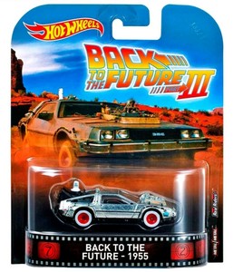 coche regreso al futuro hot wheels