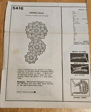 STRAWBERRY CROCHET Doilies Pattern LACE DESIGN 5416