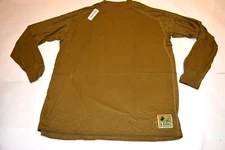 USMC Issue FROG XGO FR Coyote Silk Weight Long Sleeve Thermal Top Size: XL NEW