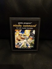 MISSILE COMMAND Atari 2600 Game Rare Retro Gaming