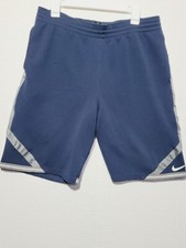 VTG Nike Basketball Shorts Mens M Blue White Uncompromising Excellence Men's