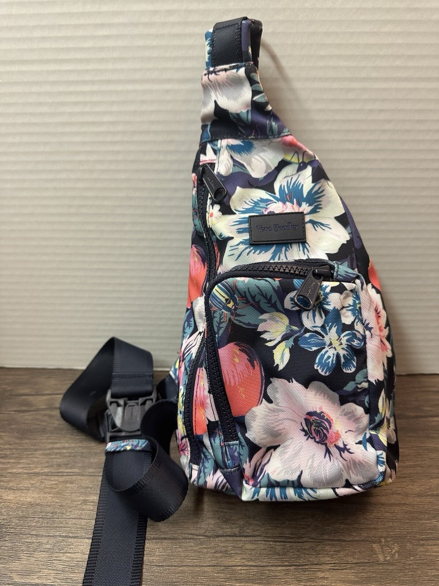 Vera Bradley Sling Island Floral ReActive Backpack Adjustable Strap Vera Bradley Sling Island Floral ReActive Backpack  main image 4
