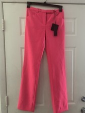 Versace Woman Pink Women Pants Slim Fit Size 38 NWT