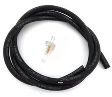 5 Feet - 5.5mm Genuine Honda Motorcycle Fuel Line & Single Clear Filter Set