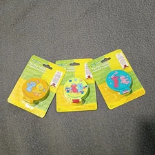 Sesame Street Pacifier Holder lot Of 3 