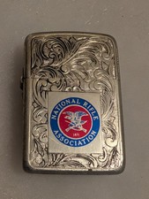 Vintage Park Lighter NRA National Rifle Association Lighter Made in USA