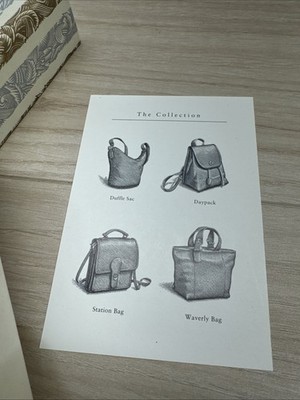 Vintage Coach 90s Dufflesac Keychain NIB Brass Bag Charm Authentic