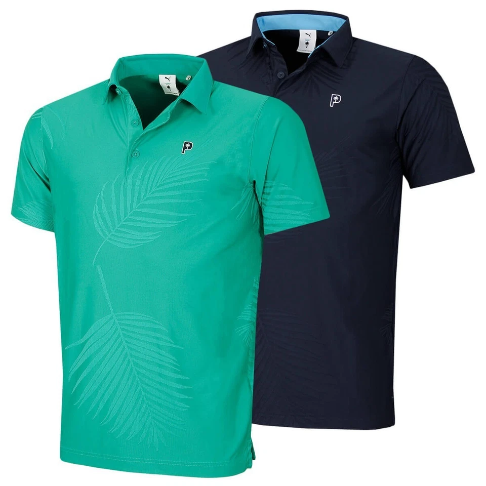 Puma X PTC Herren Jacquard Moisture Wicking Palm Poloshirt 623964 47% OFF - Bild 1 von 1