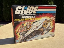 Vintage GI Joe 1983 Polar Battle Bear Skimobile - FACTORY SEALED - NO RESERVE -